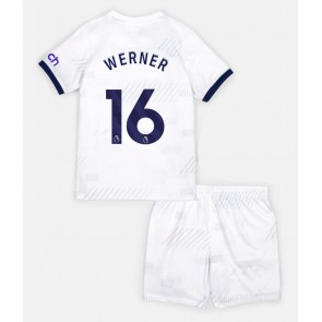 Tottenham Hotspur Timo Werner #16 Replika Babytøj Hjemmebanesæt Børn 2023-24 Kortærmet (+ Korte bukser)